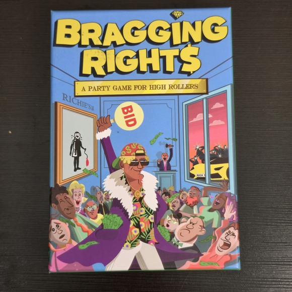 Other - Bragging Rights -Party Game for High Rollers Auction Bidding Card Game-Clarendon